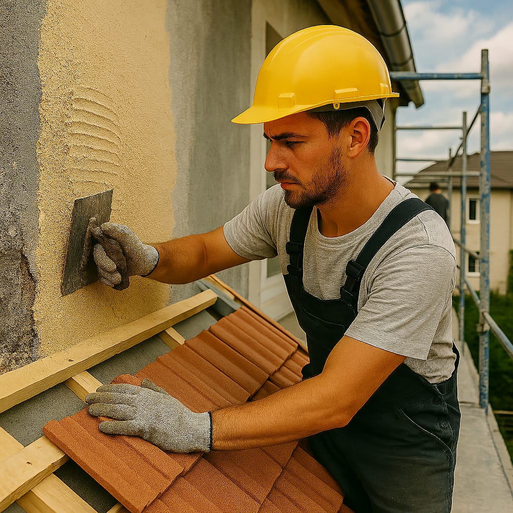 Rénovation de façade en Belgique